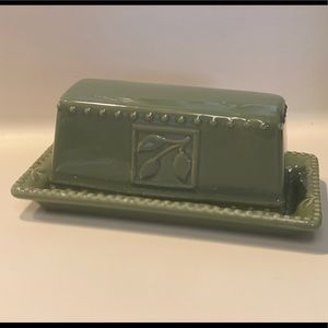 Signature Sorrento Butter Dish - Oregano